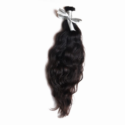 Włosy falowane ciemny brąz (60 cm, 140 g)